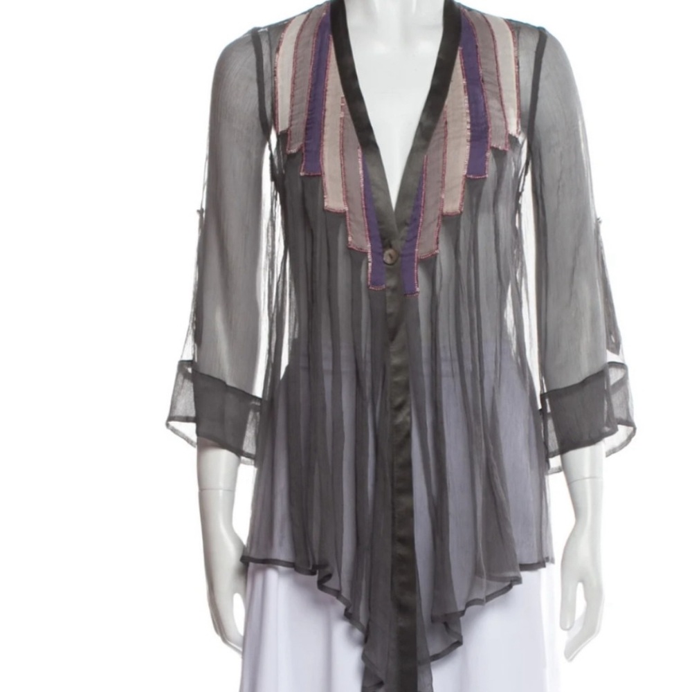 Elizabeth and James sheer tokyo tunic